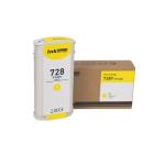 Kompatybilny wkład atramentowy F9J65A, no.728 Y, 130ml do drukarek HP (ORINK BULK)